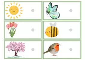 Vorschau - Spiele - Lupenspiel Frühling - Visuelle Wahrnehmung - Seite 2