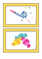 Vorschau - Bildkarten - Carnival: Flashcards (Bildkarten und Wortkarten) - Seite 1