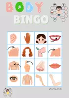 Vorschau - Spiele - Body Bingo Englisch - Deckblatt