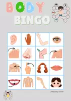 Vorschau - Spiele - Body Bingo Englisch - Seite 1