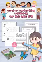 Vorschau - Arbeitsblätter - Cursive Handwriting Workbook for Kids Ages 8–12 - Deckblatt