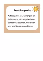 Vorschau - Merkblätter - Guten-Morgen-Reime. Begrüßungsreime mit Bewegung. Verabschiedung - Seite 3