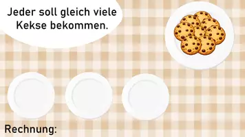Vorschau - Arbeitsblätter - Division mit Rest / Geteilt mit Rest / Einführung - Seite 2