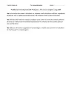 Vorschau - Klassenarbeiten - Klausur: The end of the monarchy? (11.-13. Klasse) + EWH - Seite 1