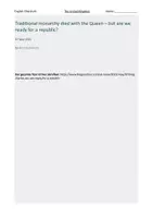 Vorschau - Klassenarbeiten - Klausur: The end of the monarchy? (11.-13. Klasse) + EWH - Seite 2