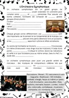 Vorschau - Arbeitsblätter - L'orchestre et l'OPL du Luxembourg - Deckblatt