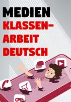 Vorschau - Klassenarbeiten - Klassenarbeit Sachtextanalyse: Medien (2) + Erwartungshorizont - Deckblatt