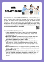 Vorschau - Arbeitsblätter - Debatten: in der Klasse debattieren lernen - Deckblatt