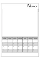 Vorschau - Mal- und Bastelvorlagen - Jahreskalender Bastelkalender 2027 - Seite 3