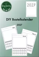 Vorschau - Mal- und Bastelvorlagen - Jahreskalender Bastelkalender 2027 - Deckblatt