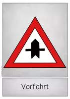 Vorschau - Poster - Verkehrszeichen / Verkehr - Tafelmaterial differenziert - Seite 1