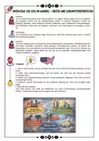 Vorschau - Arbeitsblätter - Weltmacht USA - Wandel der USA ; Kritik und Zukunftperspektiven der USA mit Lösungen (Klasse 8 9 10) - Seite 1