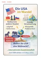 Vorschau - Arbeitsblätter - Weltmacht USA - Wandel der USA ; Kritik und Zukunftperspektiven der USA mit Lösungen (Klasse 8 9 10) - Seite 2