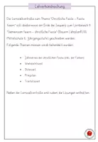 Vorschau - Klassenarbeiten - Lernzielkontrolle Kirchenjahr - Christliche Feste - Probe - Seite 1