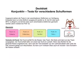 Vorschau - Spiele - Grammatik - Konjunktiv-Texte in verschiedenen Zeitformen - Seite 2