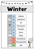 Vorschau - Arbeitsblätter - Wortschatzheft: Winter - Seite 3