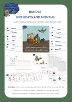 anteprima - Esercizi - The Months of the Year - Flashcards, games & activities - Pagina di copertina