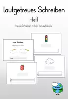 Vorschau - Arbeitsblätter - Heft - erstes Schreiben lautgetreuer Wörter - Deckblatt