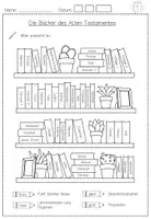 Vorschau - Arbeitsblätter - Die Bücher der Bibel (Bibelbücherschrank Religion Klasse 3-4) - Seite 2