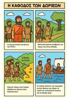 Προεπισκόπηση - Υποστηρικτικό υλικό / Ειδική αγωγή - Ιστορία Δ΄ Δημοτικού Κόμικ - Εξώφυλλο