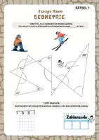 Vorschau - Arbeitsblätter - Codeknacker Geometrie (Winkel, Symmetrie, Konstruktieren) - Deckblatt