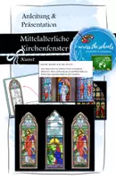Vorschau - Mal- und Bastelvorlagen - Mittelalterliche Fenster: Anleitung & Präsentation - Deckblatt