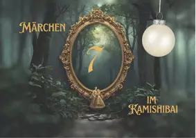 Vorschau - Mal- und Bastelvorlagen - Dornröschen Kamishibai- Märchen mit Bastelanleitung - Deckblatt