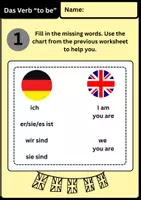 Vorschau - Unterrichtsreihen - TO BE - negatives/positives-questions - Materialpaket - (Simple Present) - Seite 3