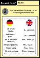 Vorschau - Unterrichtsreihen - TO BE - worksheet bundle (Englisch) affirmative sentences - Seite 3