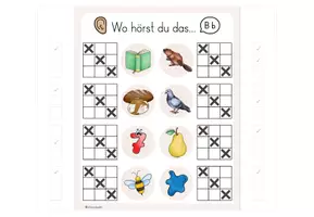 Vorschau - Spiele - Buchstabeneinführung B - Klammerkarten - Seite 3