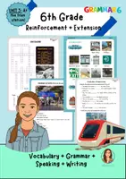 Vista previa - Unidades / Secuencias / Situaciones de Aprendizaje - Grammar 6 (Unit 3: At the train station!) - Portada