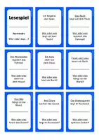 Vorschau - Spiele - Lesespiel - Nominativ - Seite 1
