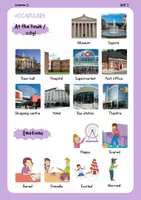 Vista previa - Unidades / Secuencias / Situaciones de Aprendizaje - Grammar 5 (Unit 3: Getting around town!) - página 1