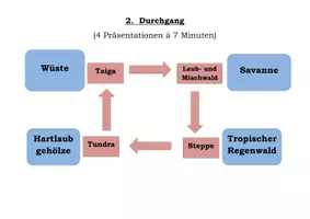 Vorschau - Unterrichtsreihen - Vegetationszonen der Erde - Gruppenpuzzle mit Übersicht l Erdkunde Klasse 7-8 - Seite 3