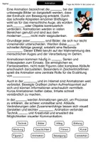 Vorschau - Arbeitsblätter - Animation – Materialpaket | Wissenskartei, Lückentext & Quizkarten - Seite 2