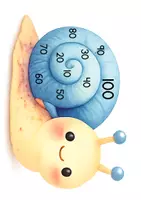Vorschau - Bildkarten - Hugo die Schnecke 10er-Schritte - Deckblatt