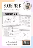 Vorschau - Arbeitsblätter - Miniheft B b - Buchstabeneinführung - Deckblatt