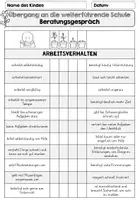 Vorschau - Anderer Materialtyp - Übergangsgespräche - Einschätzungsbogen mit Growth Mindset - Seite 2