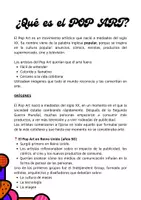 Vista previa - Unidades / Secuencias / Situaciones de Aprendizaje - POP ART - página 1
