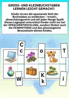 Vorschau - Arbeitsblätter - Sortierspiel Buchstaben lernen – Groß- & Kleinbuchstaben zuordnen | Anlaute & Sonderlaute - Seite 2