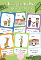 Vorschau - Spiele - I Have, Who Has - Prepositions of Place - Deckblatt
