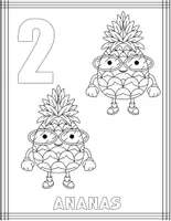 Aperçu - Feuilles d'exercices - Mon Petit Monde à Colorier : ABC & 123 - Page 3