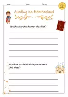 Vorschau - Unterrichtsreihen - Märchen/ Merkmale/ Märchenmerkmale verstehen und anwenden - Seite 1