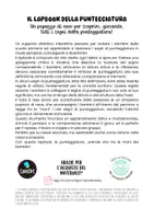 anteprima - Materiale di supporto/inclusione - LA PUNTEGGIATURA. Il Lapbook a tema invernale - Pagina 1