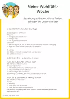 Vorschau - Arbeitsblätter - Meine Wohlfühl-Woche - das etwas andere Classroom-Management - Seite 2