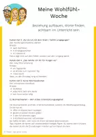 Vorschau - Arbeitsblätter - Meine Wohlfühl-Woche - das etwas andere Classroom-Management - Seite 3