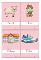 Vorschau - Spiele - Laufdiktat Wortebene - Flex und Flora Buchstabenhefte 1 & 2 - Seite 3