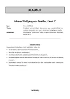 Vorschau - Unterrichtsreihen - Klausur zu Faust I: Wald und Höhle - Seite 2