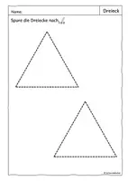 Vorschau - Arbeitsblätter - Geometrische Formen, Dreieck, Geometrie, Ebene Figuren - Seite 3