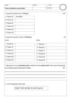 Vorschau - Arbeitsblätter - Probe zu den Zeiten - Deckblatt